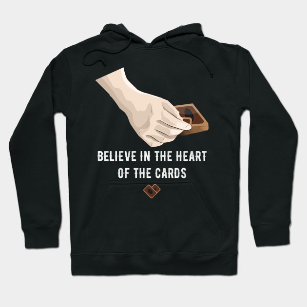 Magic the Gathering - Believe in the Heart of the Cards Graphic Hoodie by MeepleDesign